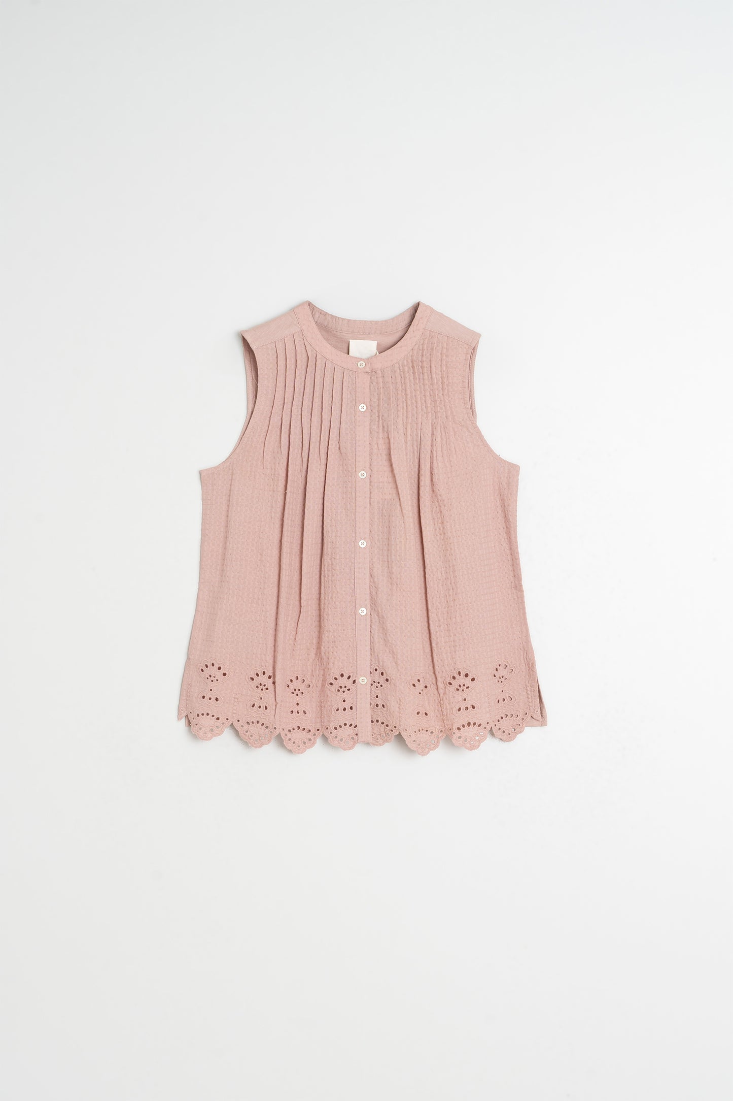 CAMISETA COMBINADA BORDADA