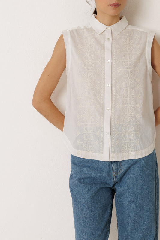 COMBINATION EMBROIDERED TEE 2