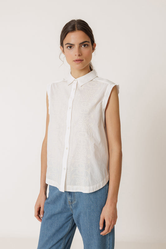 COMBINATION EMBROIDERED TEE 3