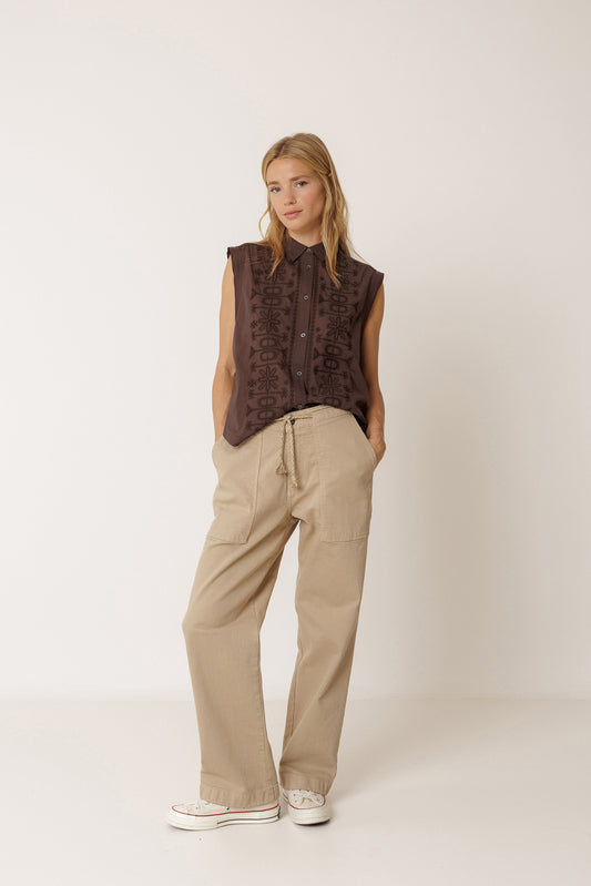 COMBINATION EMBROIDERED TEE 2