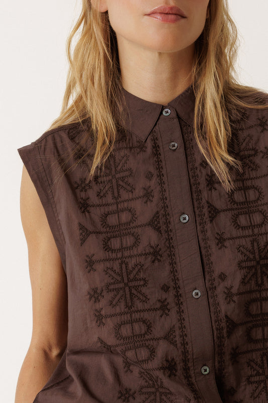 COMBINATION EMBROIDERED TEE 4