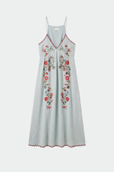 VESTIDO TIRANTES PUNTO DE CRUZ