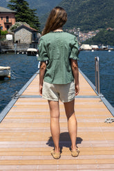CAMISA BORDADOS PUNTO DE CRUZ
