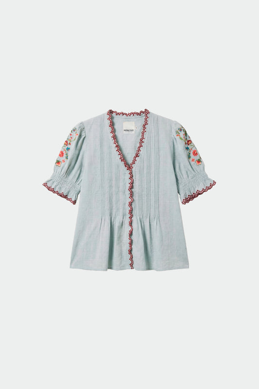 CROSS STICH EMBROIDERED SHIRT 5