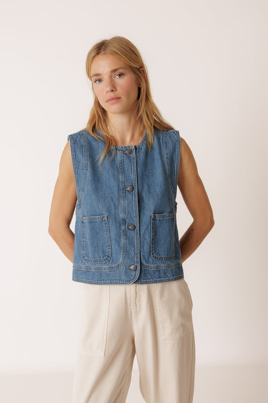 DENIM VEST 2