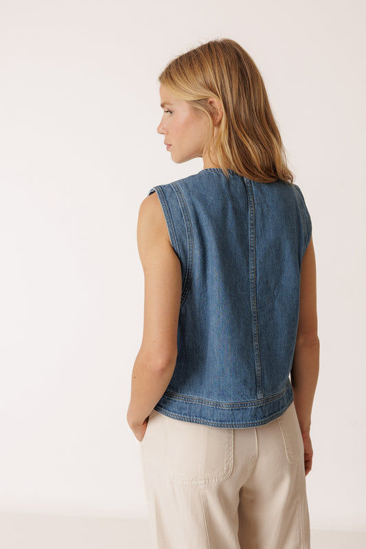 DENIM VEST 4